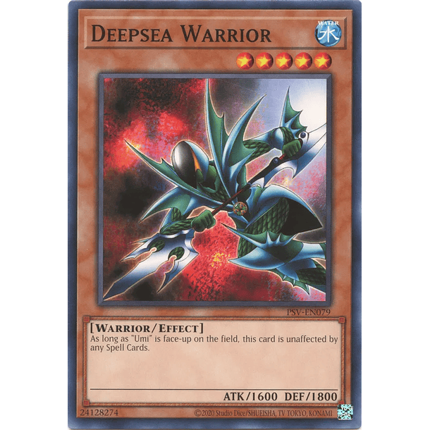 Deepsea Warrior - PSV-EN079 - Common Unlimited (25th Reprint)