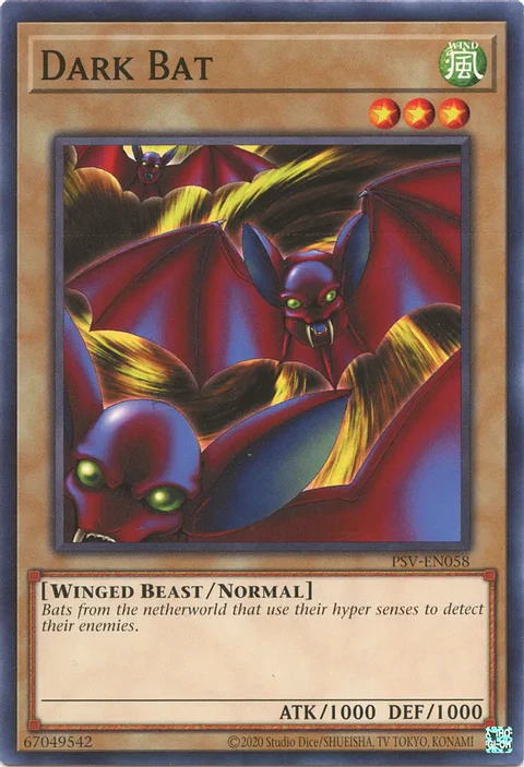 Dark Bat - PSV-EN058 - Common Unlimited (25th Reprint)