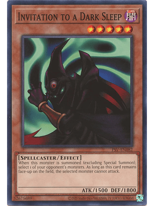 Invitation to a Dark Sleep - PSV-EN082 - Common Unlimited (25th Reprint)