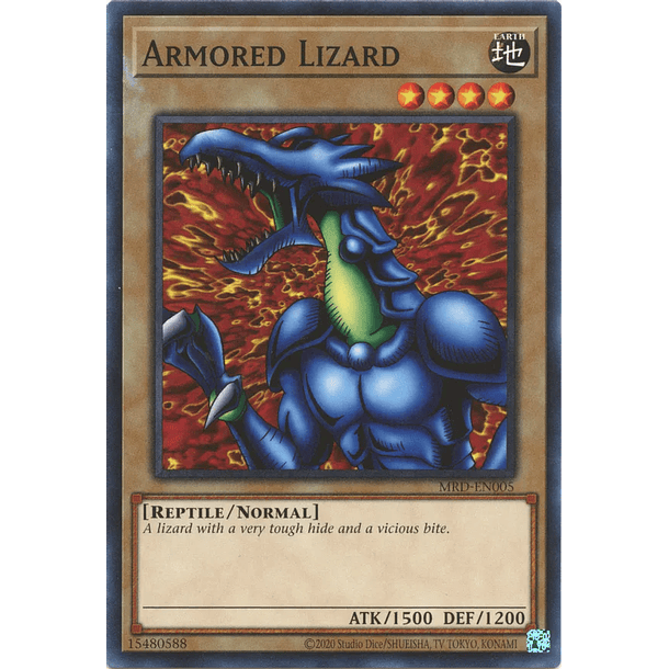 Armored Lizard - MRD-EN005 - Common Unlimited (25th Reprint)