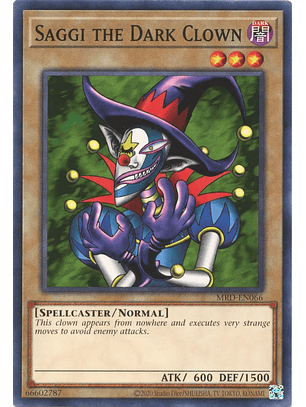 Saggi the Dark Clown - MRD-EN066 - Common Unlimited (25th Reprint)