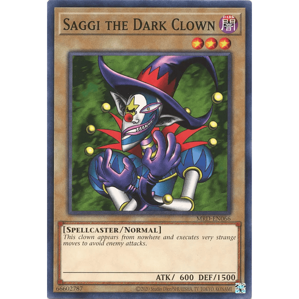 Saggi the Dark Clown - MRD-EN066 - Common Unlimited (25th Reprint)