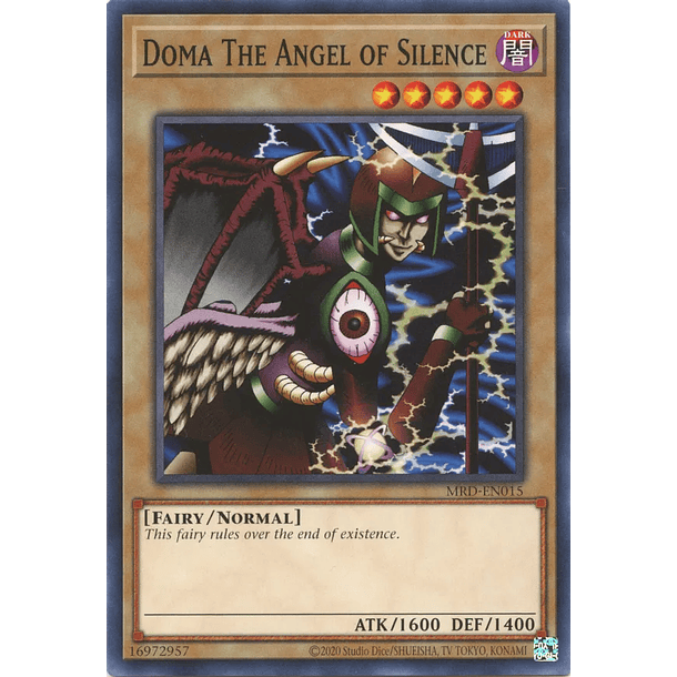Doma The Angel of Silence - MRD-EN015 - Common Unlimited (25th Reprint)
