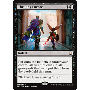 Thrilling Encore - BBD - R