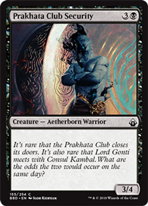 Prakhata Club Security - BBD - C