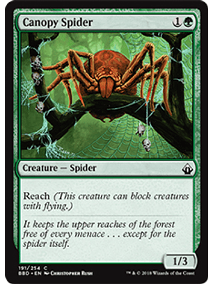 Canopy Spider - BBD - C