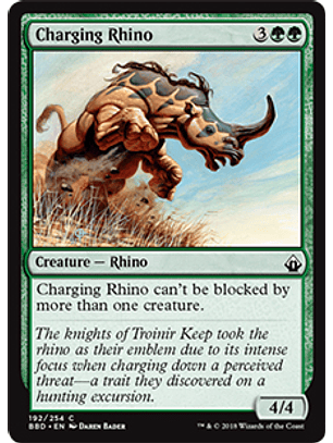 Charging Rhino - BBD - C