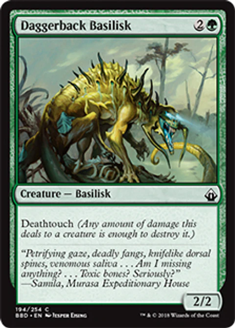 Daggerback Basilisk - BBD - C