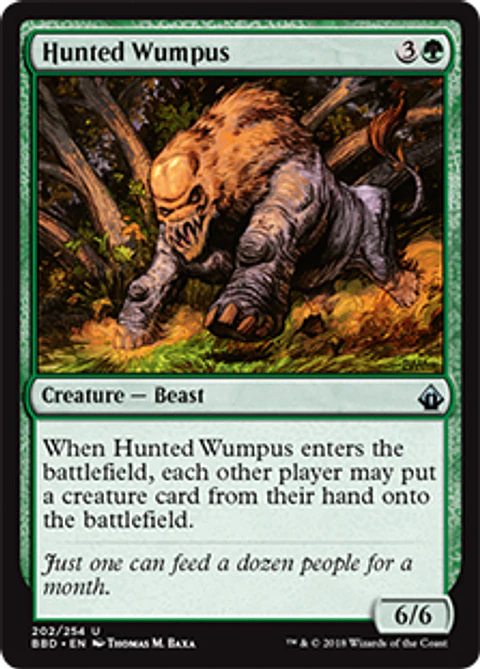 Hunted Wumpus - BBD - U
