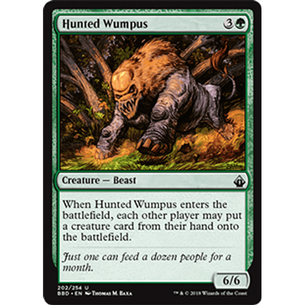 Hunted Wumpus - BBD - U