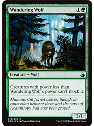 Wandering Wolf - BBD - C