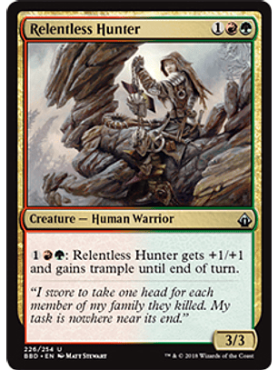 Relentless Hunter - BBD - U
