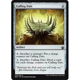 Culling Dais - BBD - U