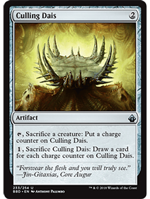 Culling Dais - BBD - U