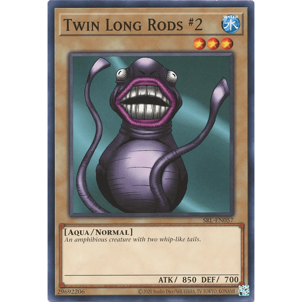 Twin Long Rods #2 - SRL-EN057 - Common Unlimited (25th Reprint)