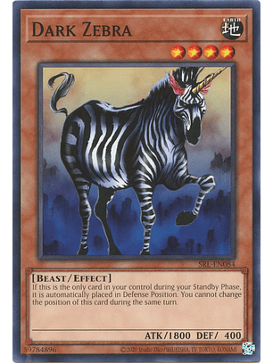 Dark Zebra - SRL-EN084 - Common Unlimited (25th Reprint)