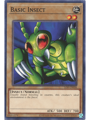 Basic Insect - LOB-EN008 - Common Unlimited (25th Reprint)