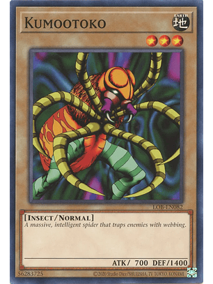 Kumootoko - LOB-EN082 - Common Unlimited (25th Reprint)