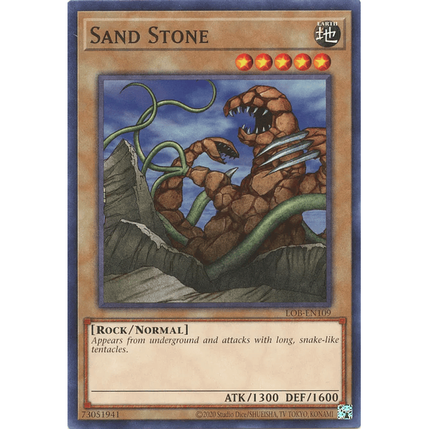 Sand Stone - LOB-EN109 - Common Unlimited (25th Reprint)