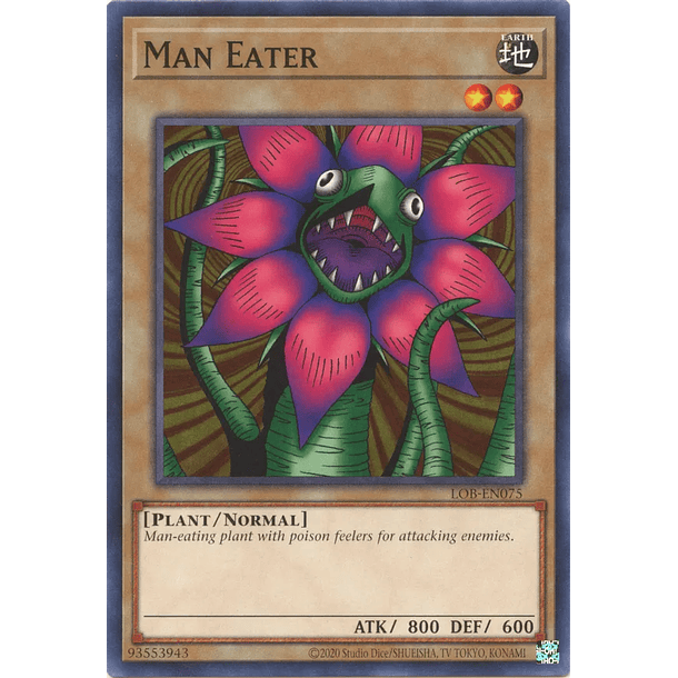 Man Eater - LOB-EN075 - Common Unlimited (25th Reprint)