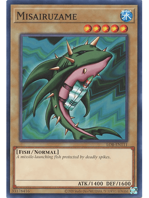 Misairuzame - LOB-EN111 - Common Unlimited (25th Reprint)