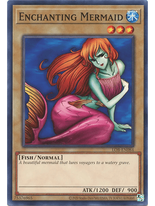 Enchanting Mermaid - LOB-EN084 - Common Unlimited (25th Reprint)