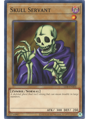 Skull Servant - LOB-EN004 - Common Unlimited (25th Reprint)