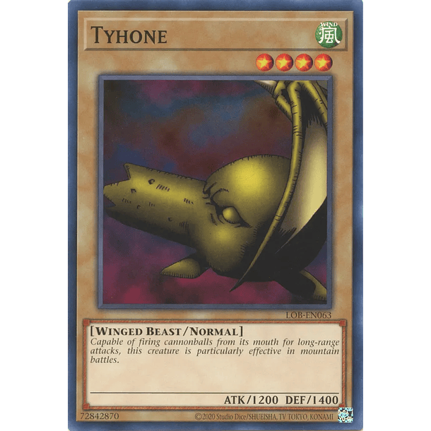 Tyhone - LOB-EN063 - Common Unlimited (25th Reprint)