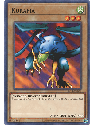 Kurama - LOB-EN039 - Common Unlimited (25th Reprint)