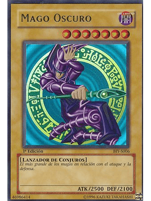 Dark Magician / Mago Oscuro - BIY-S006 - Ultra Rare (JUGADO)