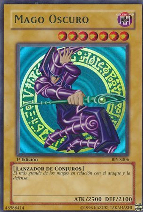 Dark Magician / Mago Oscuro - BIY-S006 - Ultra Rare (JUGADO)