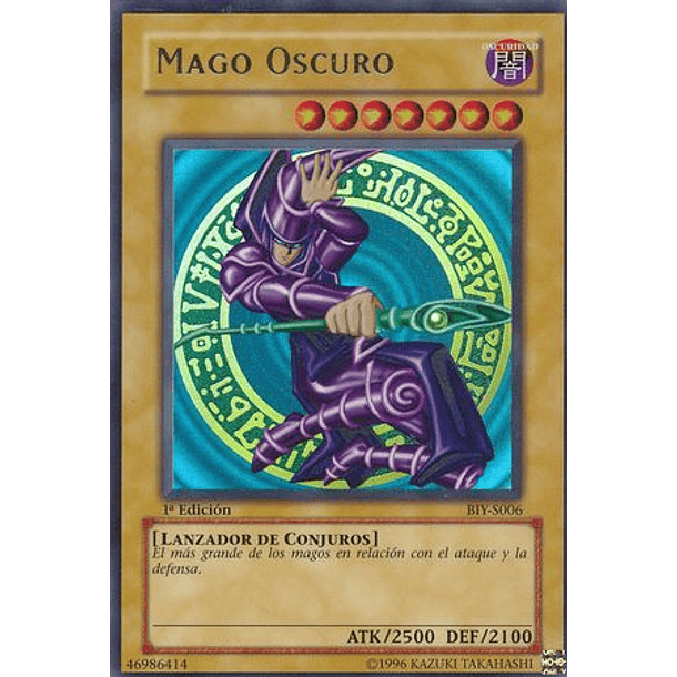 Dark Magician / Mago Oscuro - BIY-S006 - Ultra Rare (JUGADO)