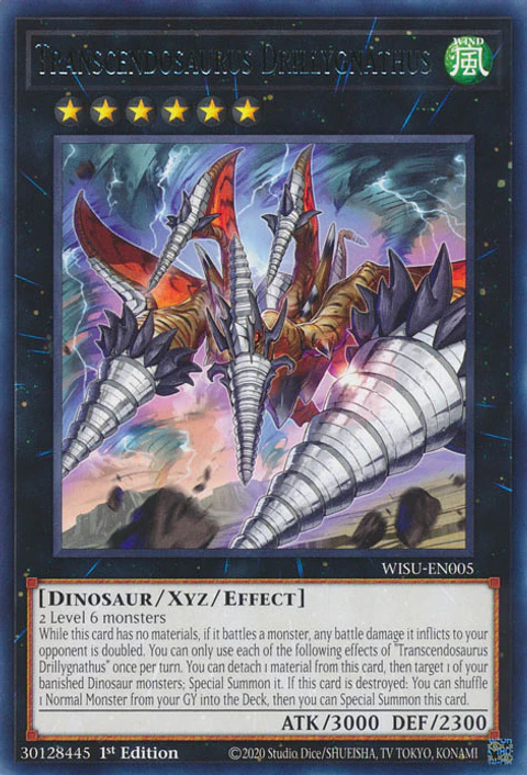 Transcendosaurus Drillygnathus - WISU-EN005 - Rare