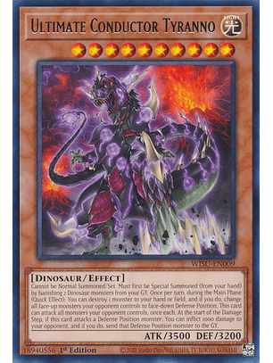 Ultimate Conductor Tyranno - WISU-EN009 - Rare