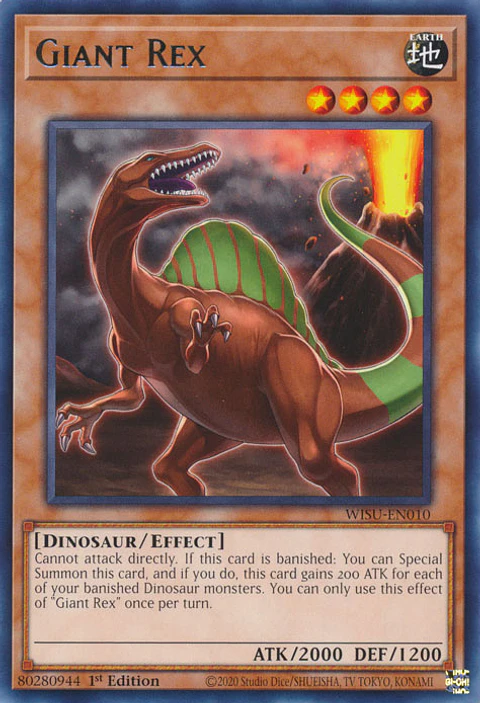Giant Rex - WISU-EN010 - Rare