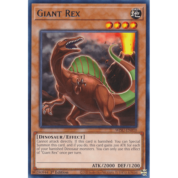 Giant Rex - WISU-EN010 - Rare