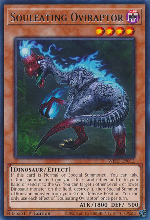 Souleating Oviraptor - WISU-EN012 - Rare 