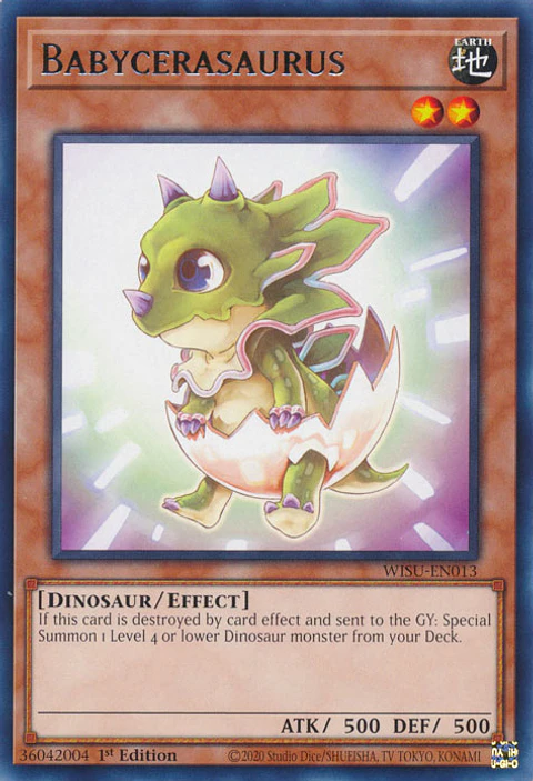 Babycerasaurus - WISU-EN013 - Rare 