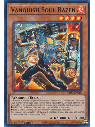 Vanquish Soul Razen - WISU-EN016 - Ultra Rare 