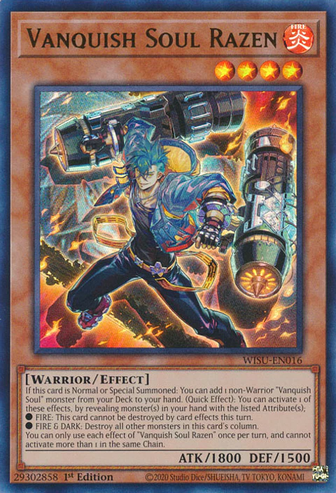 Vanquish Soul Razen - WISU-EN016 - Ultra Rare 