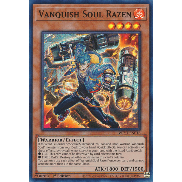 Vanquish Soul Razen - WISU-EN016 - Ultra Rare 