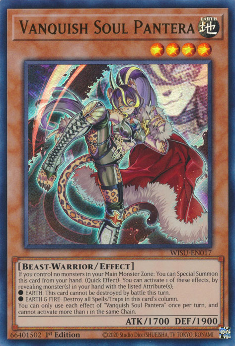 Vanquish Soul Pantera - WISU-EN017 - Ultra Rare 1