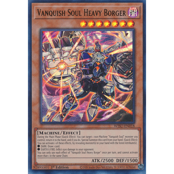 Vanquish Soul Heavy Borger - WISU-EN018 - Ultra Rare