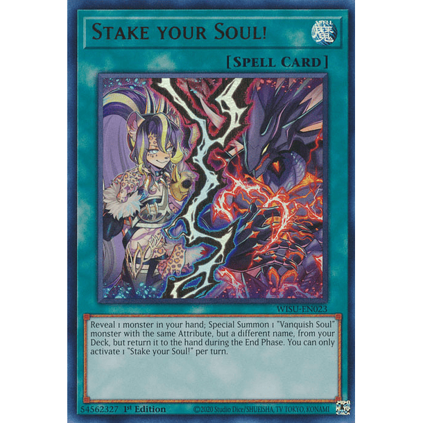 Stake your Soul! - WISU-EN023 - Ultra Rare