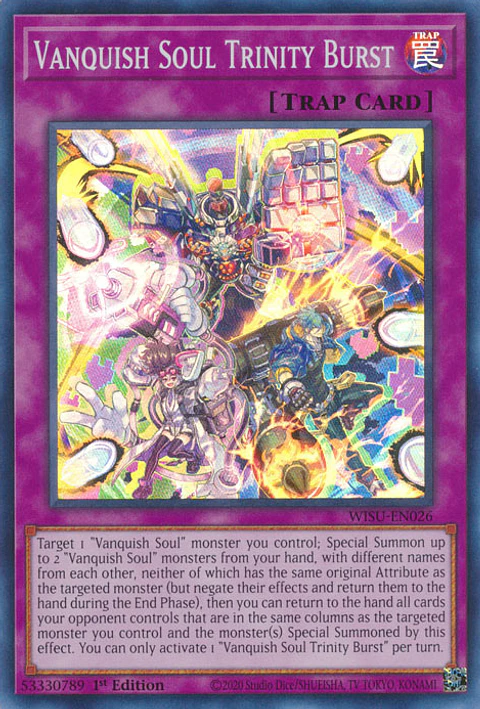 Vanquish Soul Trinity Burst - WISU-EN026 - Super Rare 