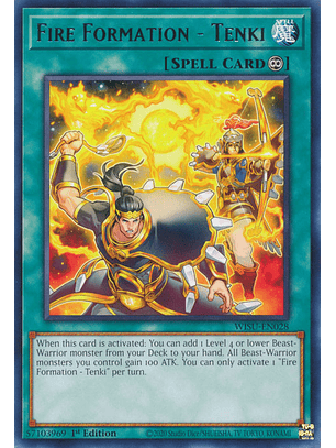 Fire Formation - Tenki - WISU-EN028 - Rare