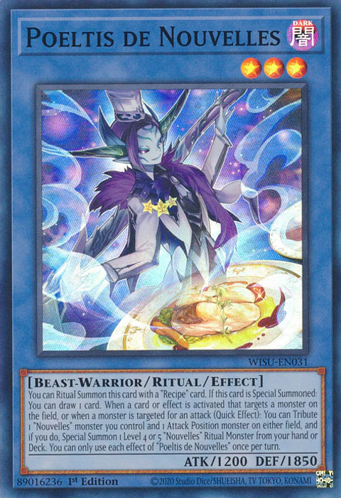 Poeltis de Nouvelles - WISU-EN031 - Super Rare 