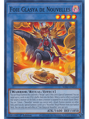 Foie Glasya de Nouvelles - WISU-EN032 - Super Rare 