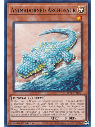 Animadorned Archosaur - WISU-EN050 - Rare 