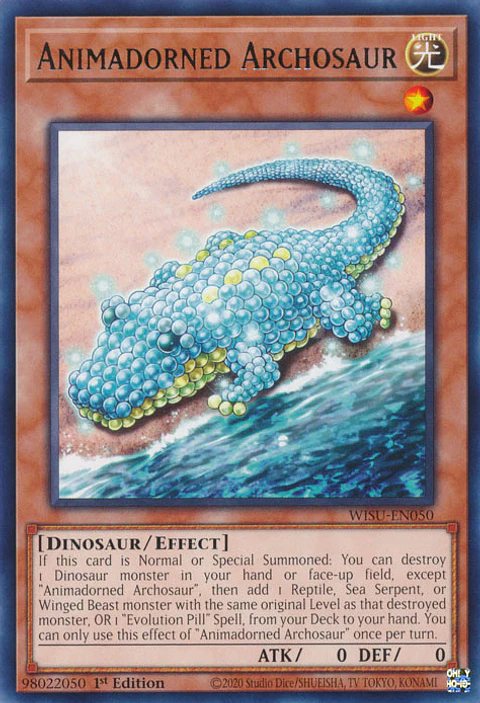 Animadorned Archosaur - WISU-EN050 - Rare 
